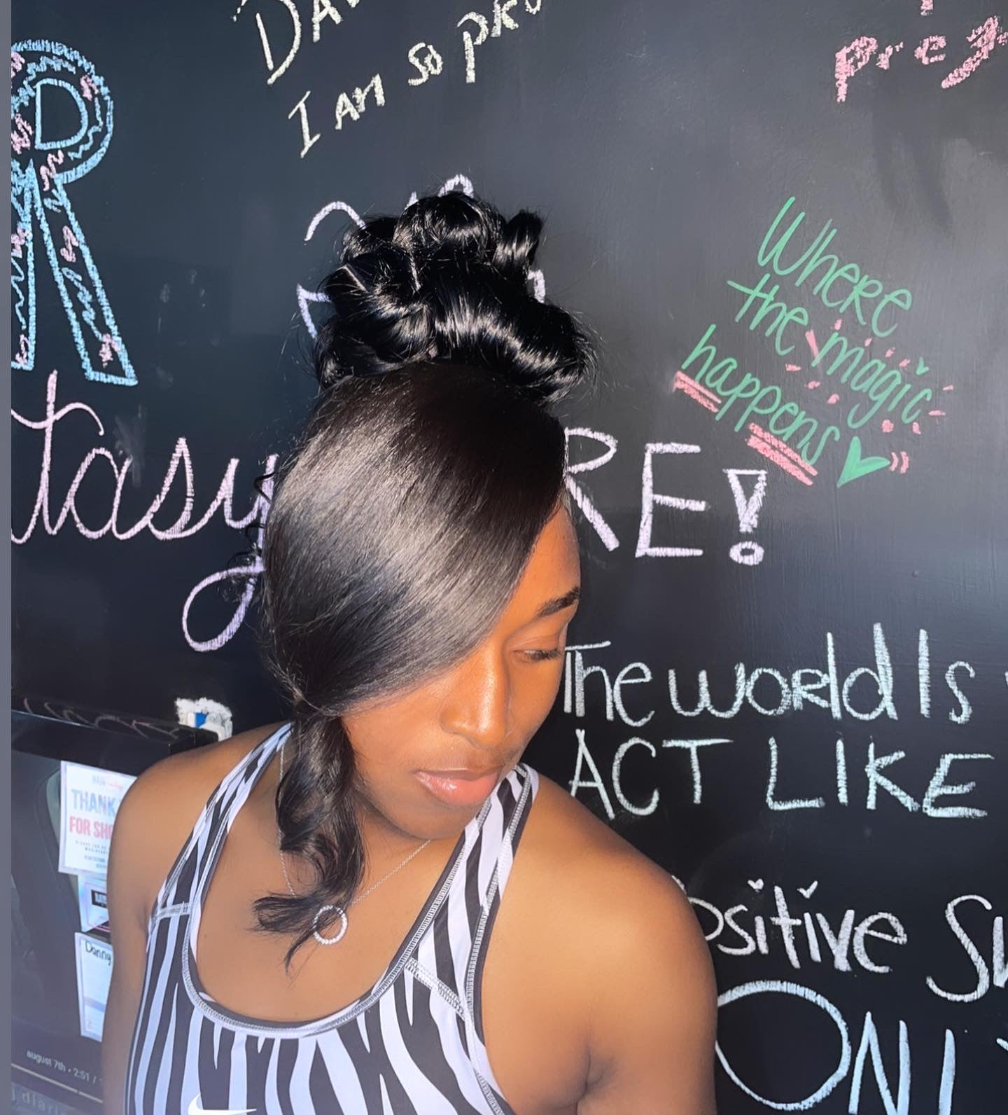 PIN CURL UPDO VIRTUAL CLASS