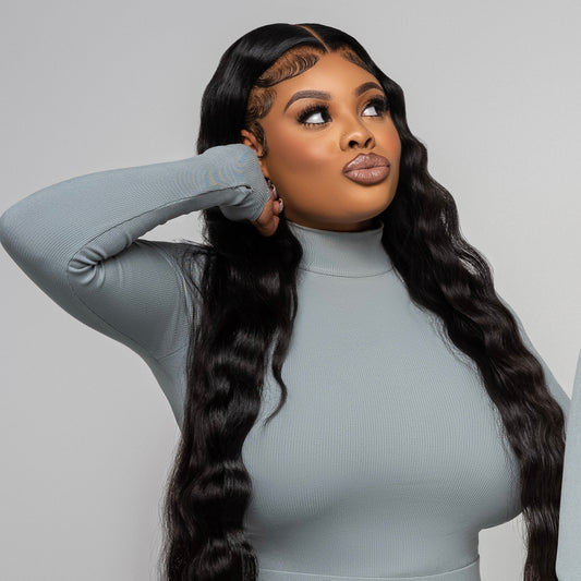HD 13x6 Seawave Frontal wig