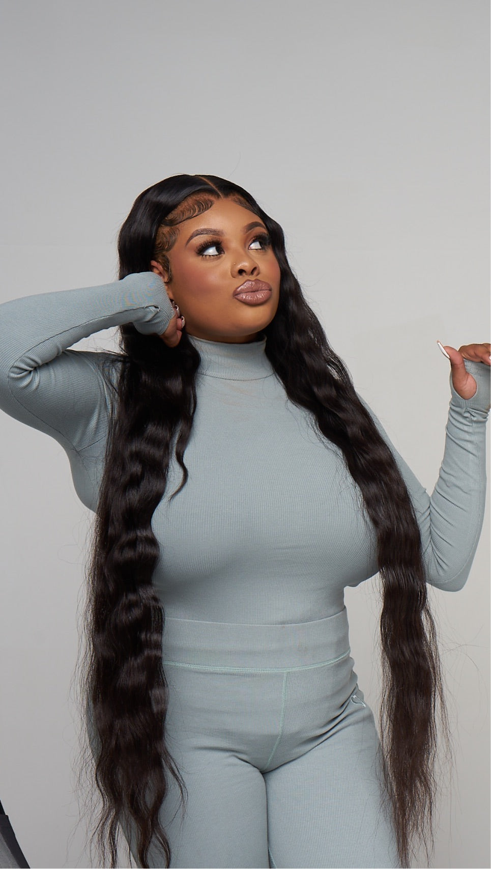 HD 13x6 Seawave Frontal wig